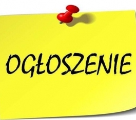 ogłoszenie
