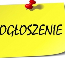 ogloszenie